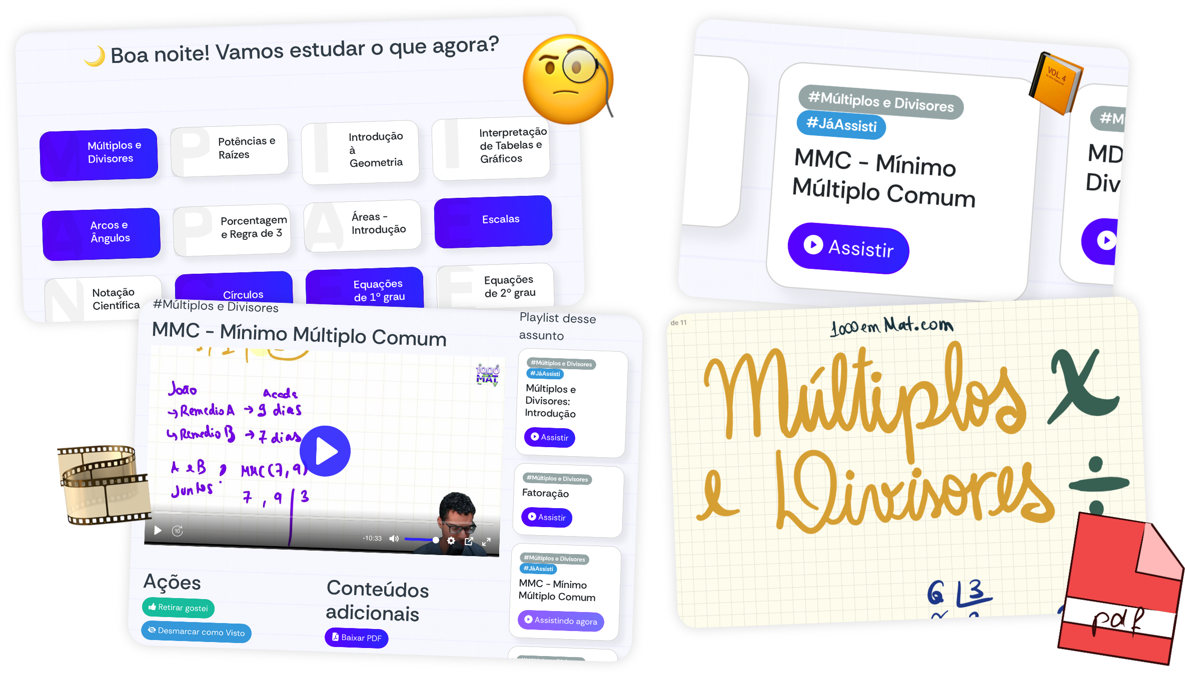 Aulas em vídeo
